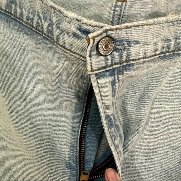 Abercrombie & Fitch The 90s Slim Straight Ultra High Rise Size 24R x 37 NWT - Picture 6 of 10